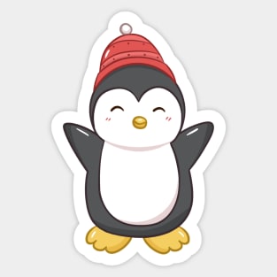 Cute Kawaii Penguin Sticker